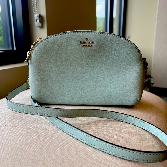 kate spade Handbags - KATE SPADE Spencer Small Dome Crossbody in blue